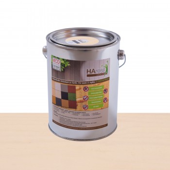 HAresil Color elfenbein Holzschutzfarbe Holzschutzlasur schützt vor Holzwurm und Holzschädlinge, Pilzbekämpfung 1,0kg