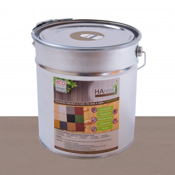 HAresil Color kieselgrau Holzschutzfarbe Holzschutzlasur schützt vor Holzwurm und Holzschädlinge, Pilzbekämpfung 5,0kg