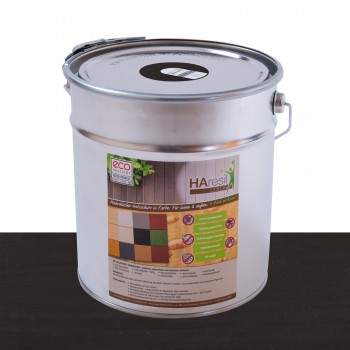HAresil Color schwarz  Holzschutzfarbe Holzschutzlasur schützt vor Holzwurm und Holzschädlinge, Pilzbekämpfung 5,0kg